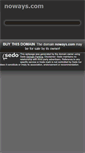Mobile Screenshot of noways.com